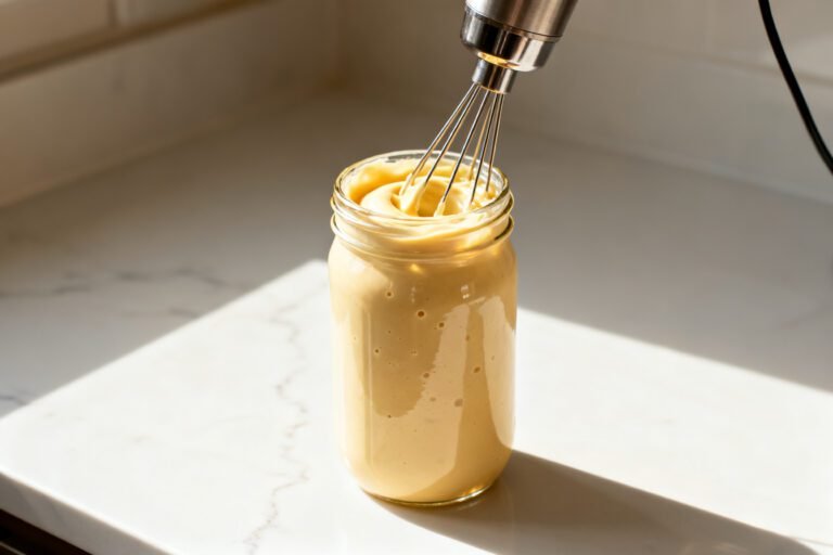 Quick Blender Mayonnaise Recipe | Fast Creamy Mayo in Under 5 Minutes