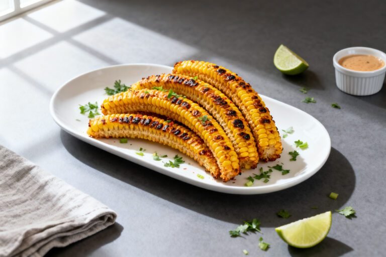 Crispy Corn Ribs Recipe | Easy BBQ Side Dish with Bold Flavor