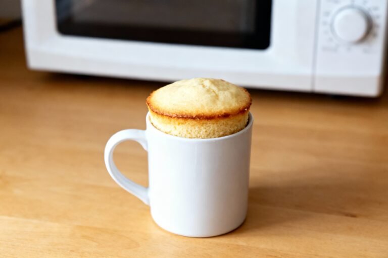 Microwave Mug Cake with Cake Mix | Quick 2 Minute Dessert Recipe