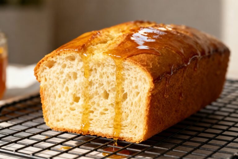 Honey Bread Recipe | Soft Sweet Homemade Loaf Bread Easy for Beginners