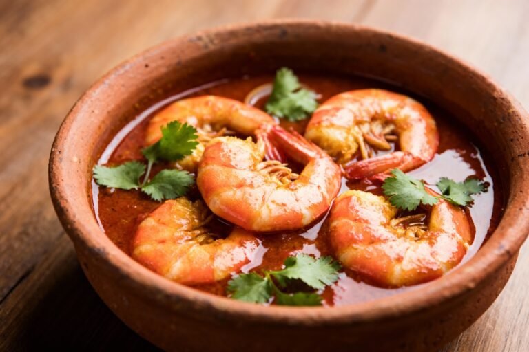 King Prawn Masala Curry Recipe | Easy Homemade Indian Prawn Curry