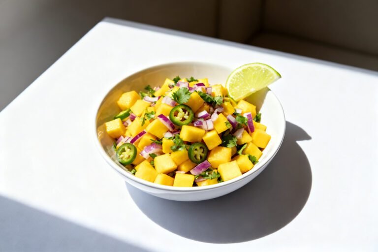 Fresh Mango Salsa Recipe | Sweet and Spicy Tropical Salsa for Tacos