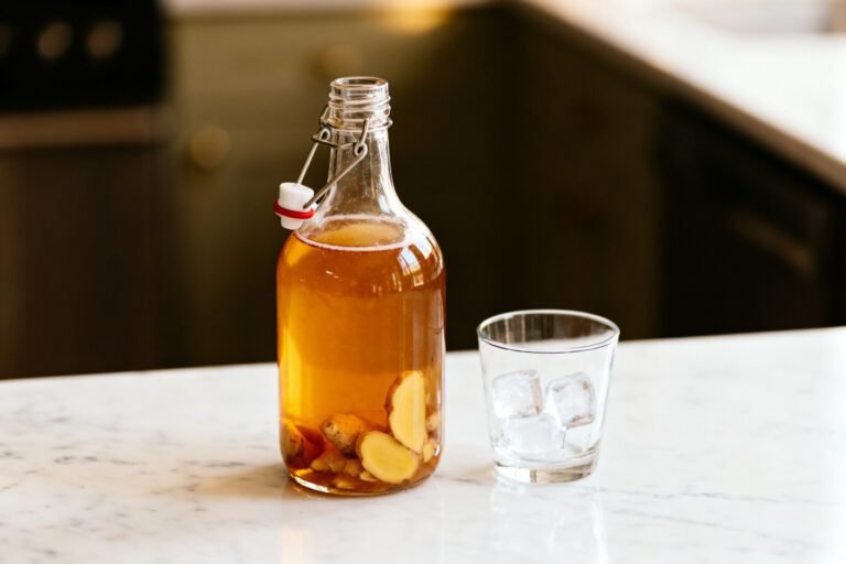 Ginger Simple Syrup Recipe | Easy Homemade Syrup for Drinks and Cocktails