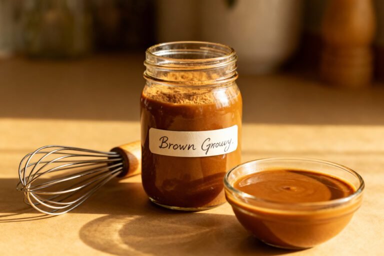 Homemade Brown Gravy Mix Recipe | Easy DIY Dry Gravy Blend