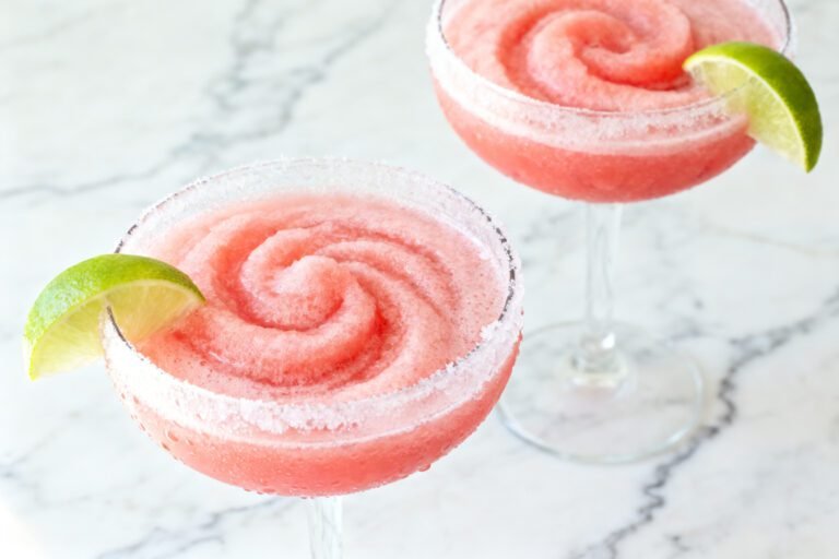 Easy Watermelon Frose Recipe | Frozen Strawberry Vodka Cocktail
