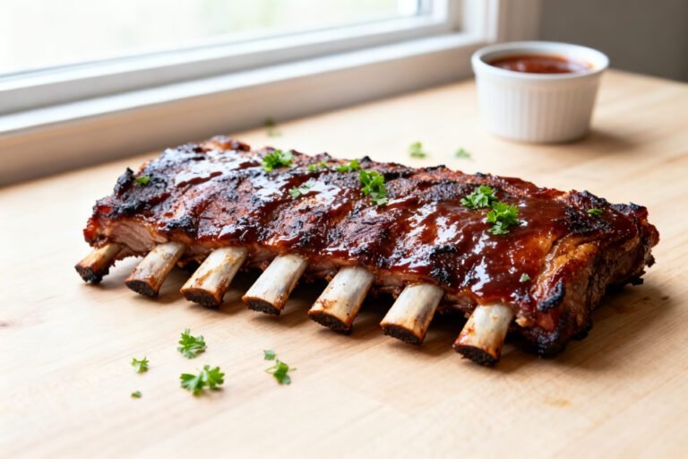 Super Easy Slow Cooker Ribs Recipe | Tender Crock Pot Pork Ribs