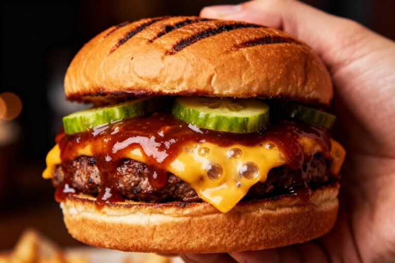 Vintage Barbecue Burgers Recipe | Old-Fashioned BBQ Burgers with Sauce