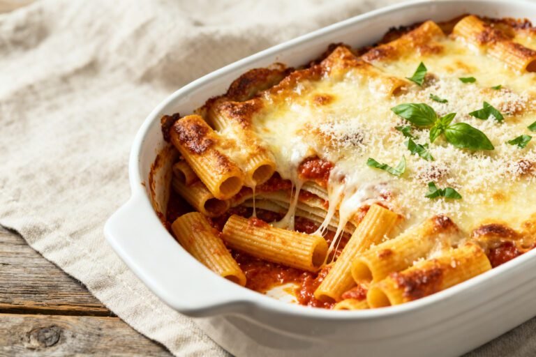Best Baked Mostaccioli Recipe | Cheesy Pasta Dinner Everyone Loves