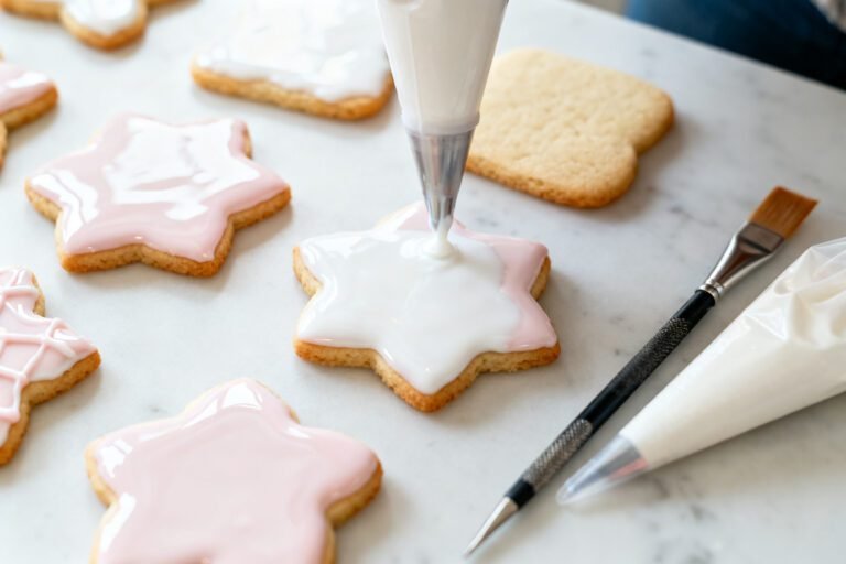 How to Flood Cookies with Royal Icing | Perfect Sugar Cookie Tutorial