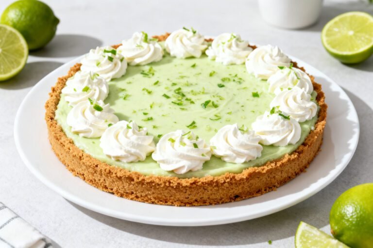 Easy No Bake Key Lime Pie Recipe | Creamy Citrus Dessert