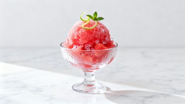Cool Fruity Watermelon Italian Ice Recipe | Easy Homemade Frozen Treat