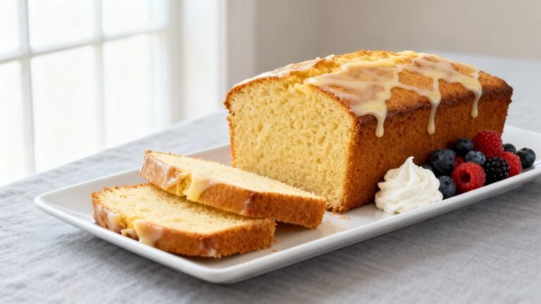 Buttery Cake Mix Pound Cake Recipe | Easy Box Mix Dessert Loaf