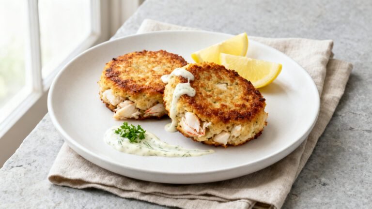 Best Maryland Crab Cakes Recipe | Easy Lump Crab Cake Dinner