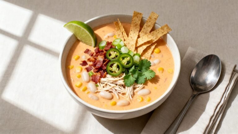Creamy Crack Chicken Chili Recipe | Cozy Crockpot Dinner