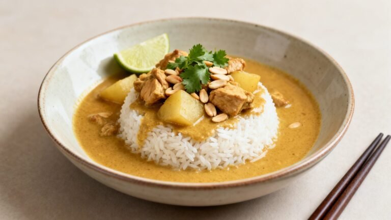 Rich Massaman Curry Recipe | Thai Crock Pot Chicken Curry Classic