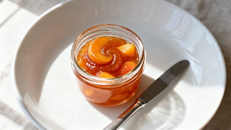 Homemade Apricot Jam Recipe | Sweet Small Batch Low Sugar Preserve