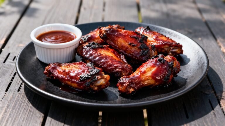Best BBQ Wings On The Grill | Smoky Barbecued Chicken Wings Recipe
