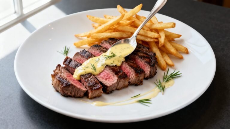 The Best Steak Frites Recipe | Classic Steak and Fries with Béarnaise