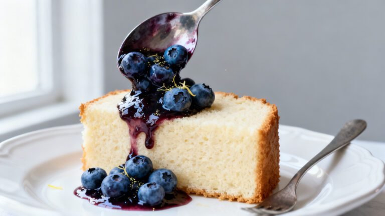 Easy Blueberry Compote Recipe | Sweet Fruity Topping for Cakes