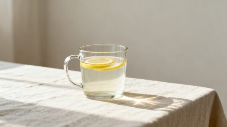 How to Make Lemon Water Recipe | Warm Flat Belly Drink
