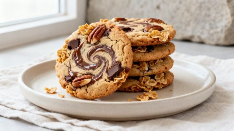 Worlds Best Cornflake Cookies | Crunchy Soft Salted Pecan Fudge Treats