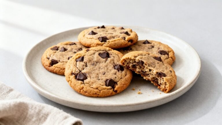 The Ultimate Healthy Chocolate Chip Cookies | Soft Low Calorie Treat