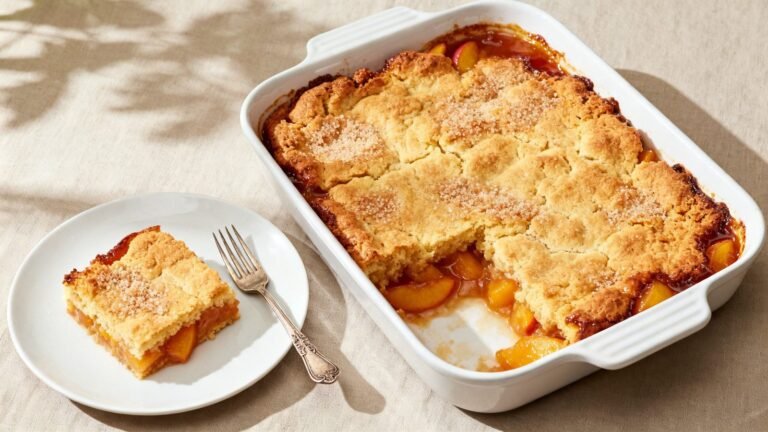 The Best Southern Peach Cobbler Recipe | Classic Homemade Summer Dessert