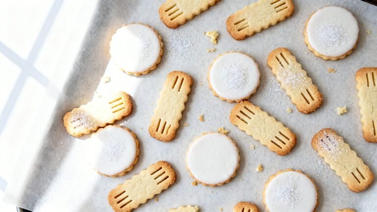 Best Ever Shortbread Cookies Recipe | Crispy Buttery Pantry Cookies