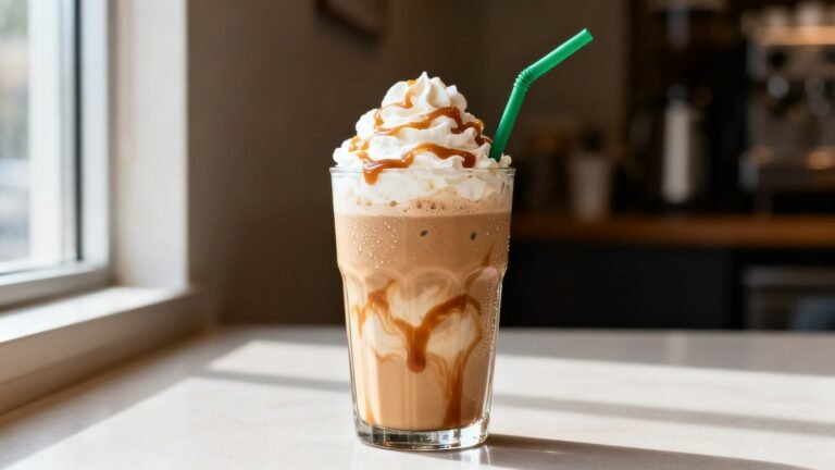 Starbucks Caramel Frappuccino Recipe | Easy Blended Cold Coffee Drink
