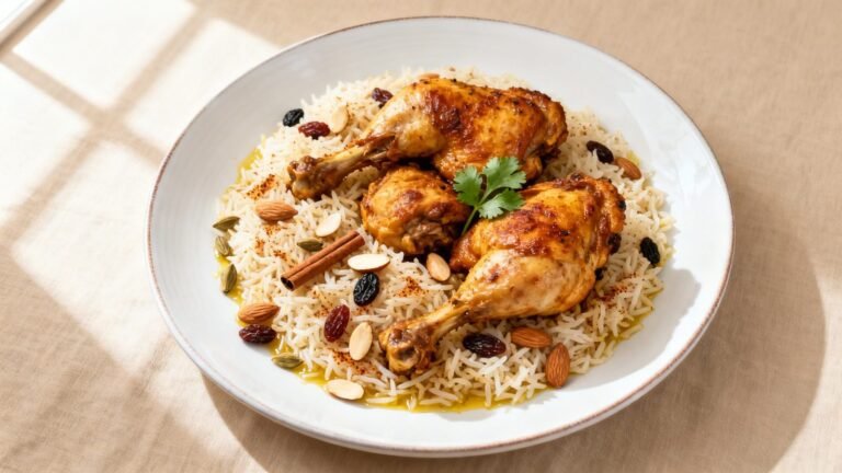 Authentic Chicken Mandi Recipe | Fragrant Arabian Rice Dish