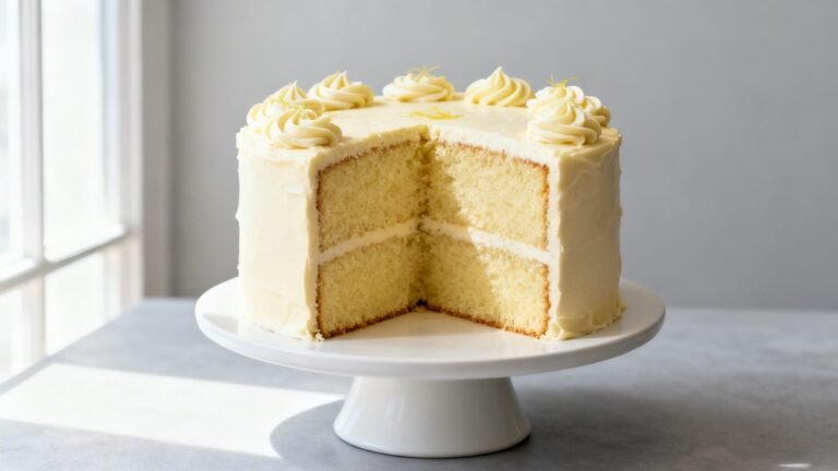 Nana’s Lemon Velvet Cake Recipe | Lemon Cream Cheese Frosting