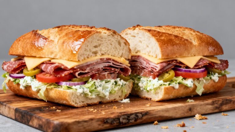 Delicious Italian Grinder Sandwich Recipe | Best Homemade Big Sandwich