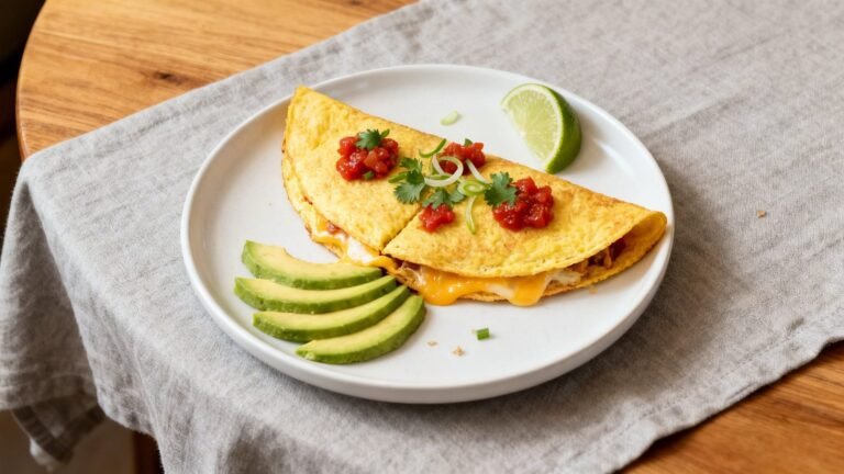 Flavorful Mexican Omelette Recipe | Healthy High-Protein Breakfast