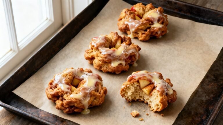 Baked Apple Fritters Recipe | Cozy Glazed Apple Breakfast Treat