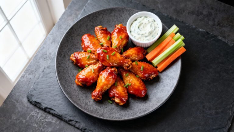 Oven-Baked Buffalo Wings Recipe | Crispy Spicy Party Favorite