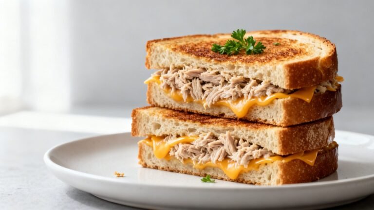 Savory Tuna Melt Recipe | Best Canned Tuna Sandwich for Lunch