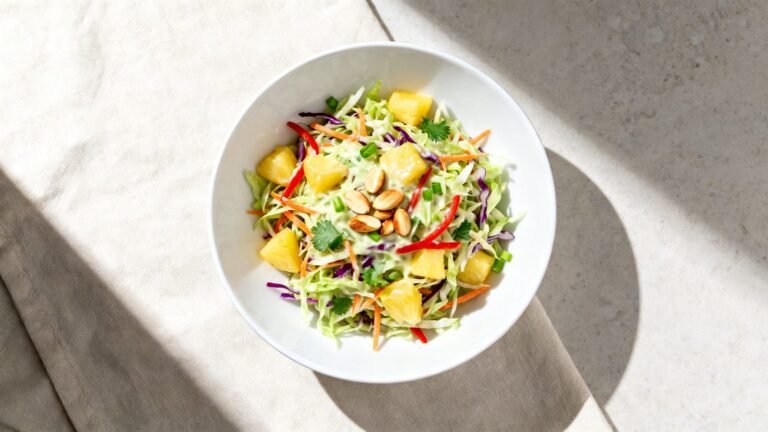 Pineapple Coleslaw Recipe | Crisp Hawaiian Slaw with Fresh Flavor