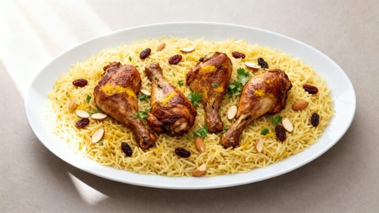 Chicken Mandi Recipe | Fragrant Middle Eastern Rice and Chicken