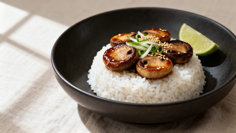 Soy-Glazed King Trumpet Mushroom Recipe | Easy Crunchy Asian Mushrooms