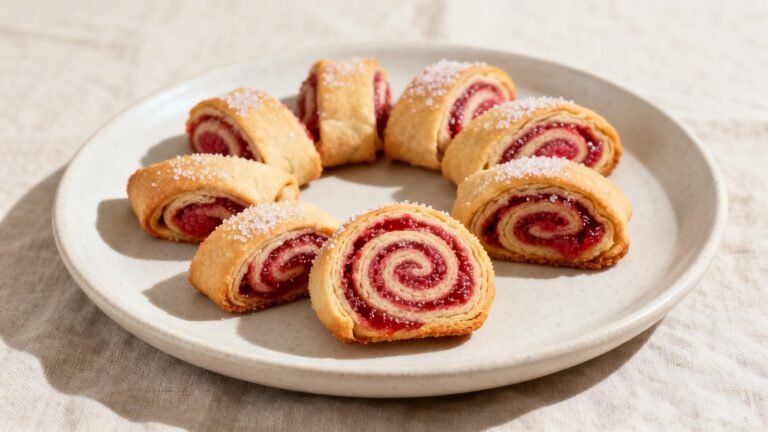 Best Raspberry Rugelach Recipe | Buttery Jam Filled Classic Cookies