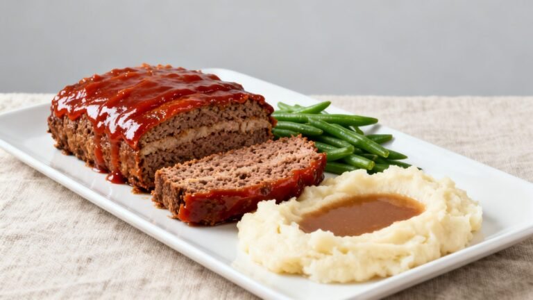 Easy Classic Meatloaf Recipe | Juicy Homestyle Beef Meatloaf