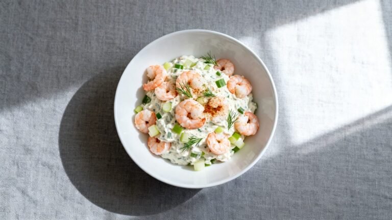 Creamy Seafood Salad Recipe | Fresh Shrimp Salad With Celery Dressing