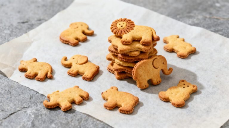Homemade Animal Crackers Recipe | Healthy DIY Animal Crackers at Home