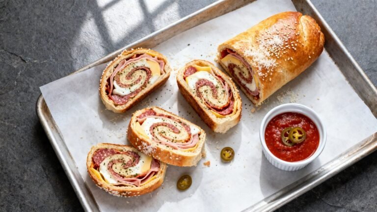 Homemade Italian Stromboli Recipe | Savory Pizza Dough Dinner
