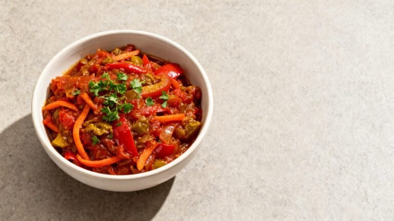 Homemade Chakalaka Recipe | Spicy South African Vegetable Relish