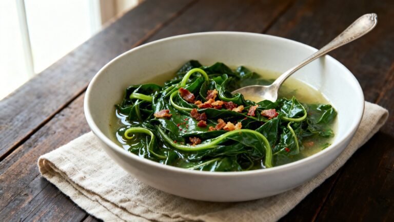 Quick Collard Greens Recipe | Southern Veggie Side Dish Classic