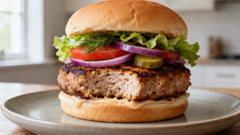 Juicy Homemade Turkey Burger Patties | Flavorful Ground Turkey Burgers