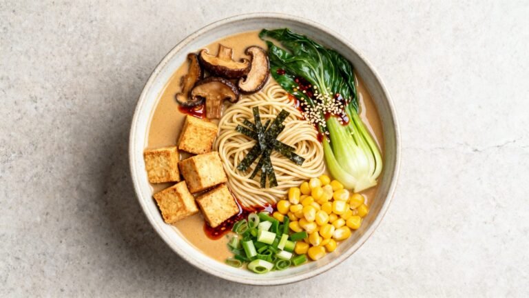 Creamy Miso Ramen Recipe | Dreamy Vegan Comfort Food Bowl