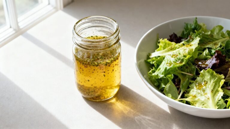 Easy Homemade Italian Dressing | Zesty Dairy Free Salad Dressing