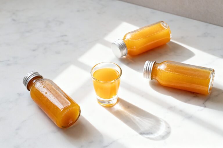DIY Immunity Boosting Shots Recipe | Healthy Wellness Juice Shot Ideas